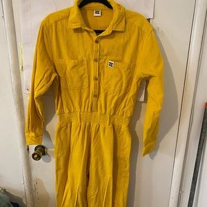 Yellow jumpsuit